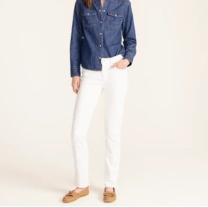 NWT jcrew white jeans